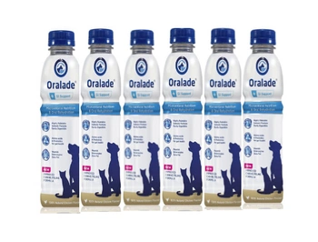 Livisto ORALADE GI SUPPORT 6x500 ML elektrolitok prebiotikummal kutyák és macskák számára