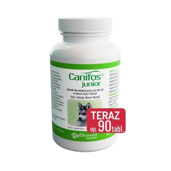 BIOWET Canifos Junior - tabletta kutyáknak, az intenzív növekedés időszakában 90 tabl.